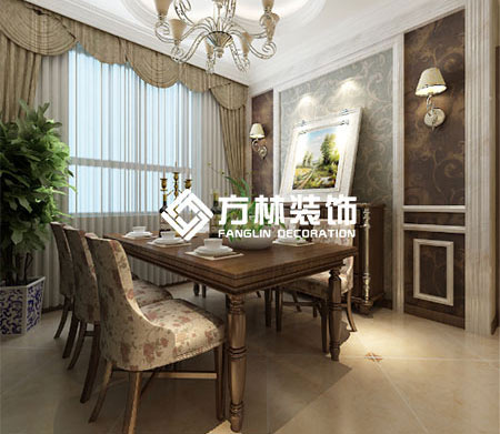 碧桂園銀河城220平大戶(hù)型裝修案例效果圖