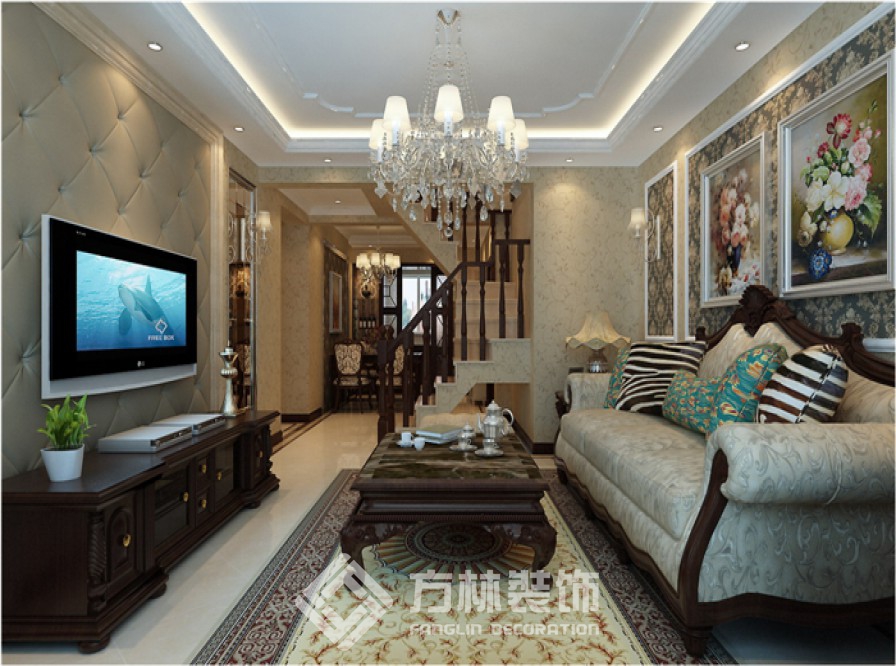 中海城135平歐式風格效果圖