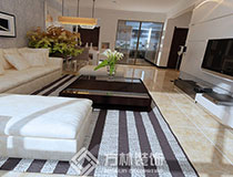 華潤橡樹灣95平現(xiàn)代簡約風(fēng)格裝修效果圖