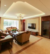 金地鉑銳150平簡(jiǎn)歐風(fēng)格裝修實(shí)景