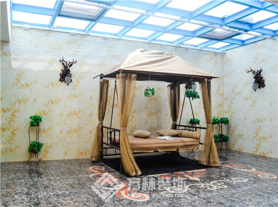 保利海上五月花裝修實景案例-方林裝飾