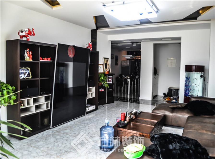 保利海上五月花裝修實景案例-方林裝飾