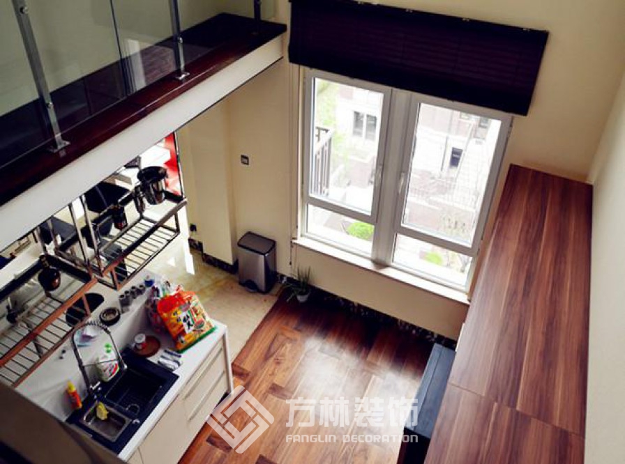 華潤橡樹灣裝修實景案例-方林裝飾