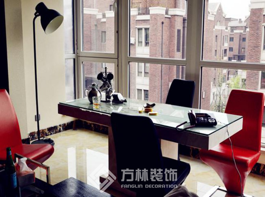 華潤橡樹灣裝修實景案例-方林裝飾