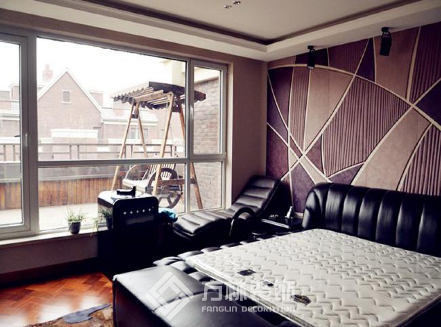 華潤橡樹灣裝修實景案例-方林裝飾