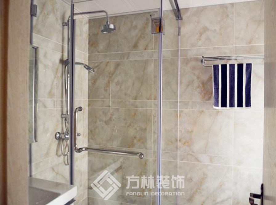 華潤橡樹灣裝修實景案例-方林裝飾