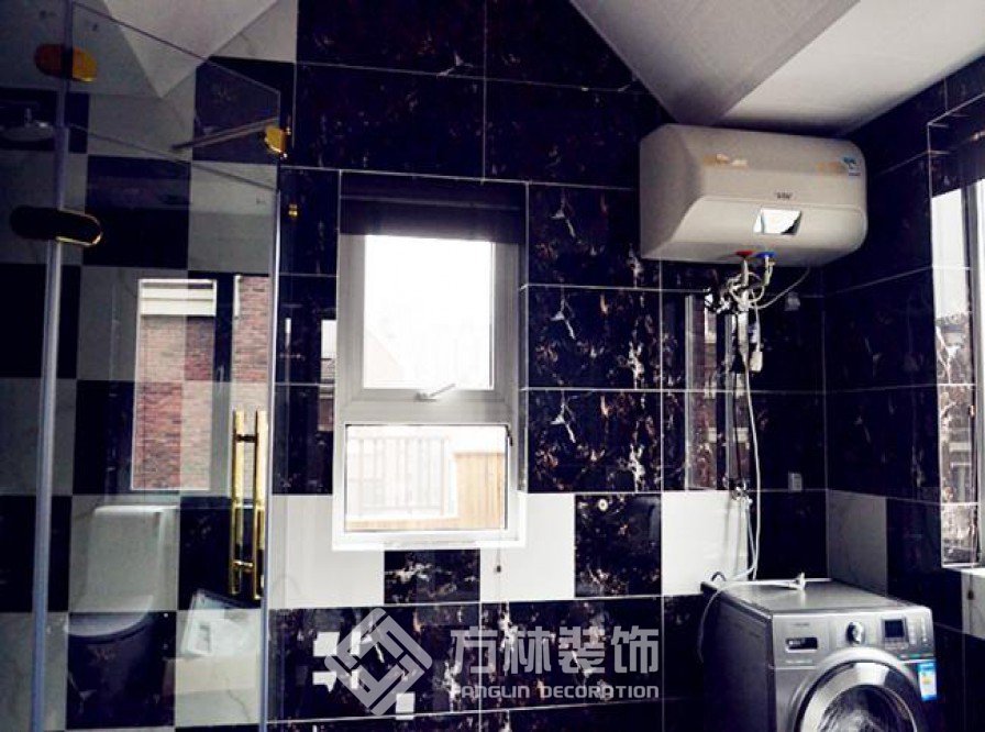 華潤橡樹灣裝修實景案例-方林裝飾