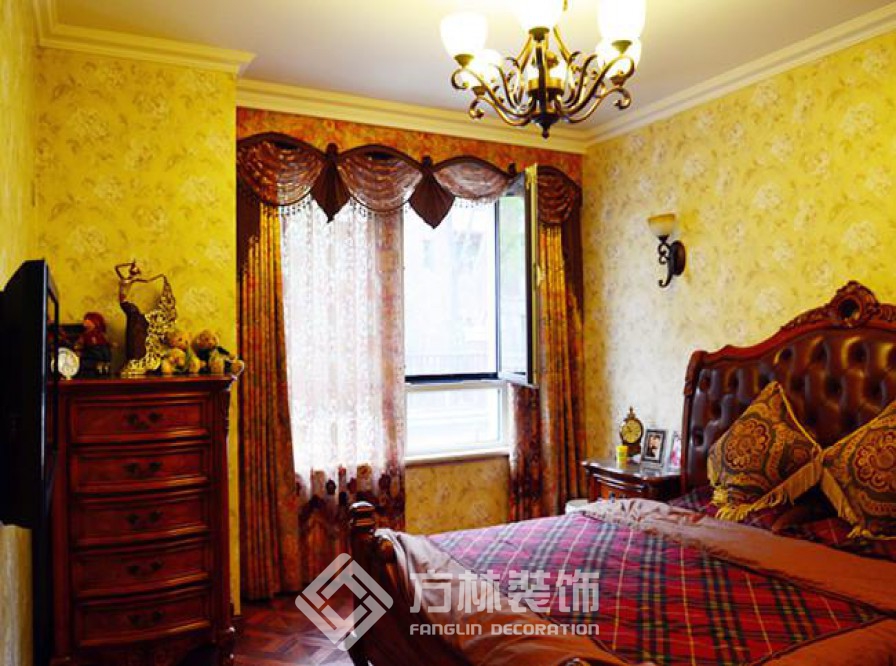 華潤橡樹灣裝修實景案例-方林裝飾