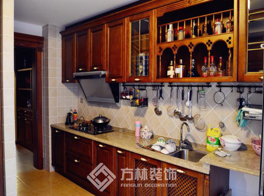 華潤橡樹灣裝修實景案例-方林裝飾