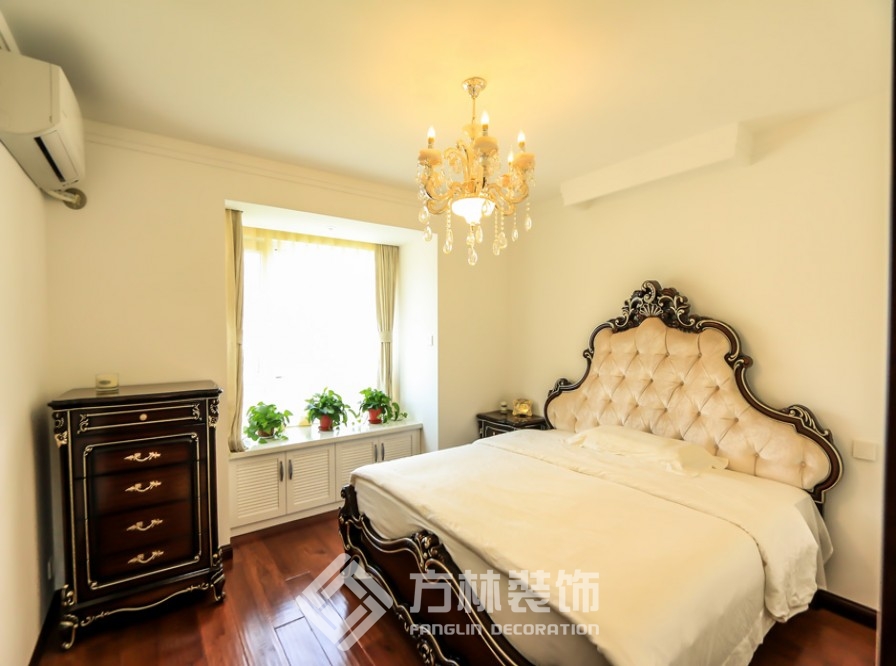 華潤橡樹灣裝修實景案例-方林裝飾