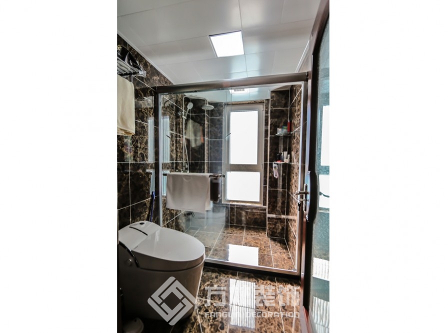 華潤橡樹灣裝修實景案例-方林裝飾