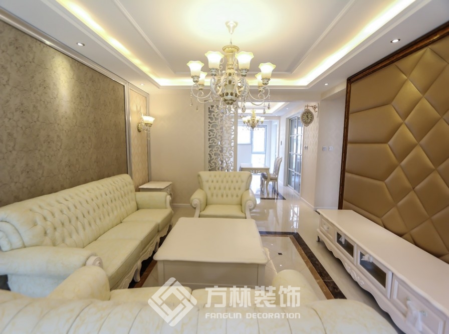 五彩陽光城裝修實景案例-方林裝飾