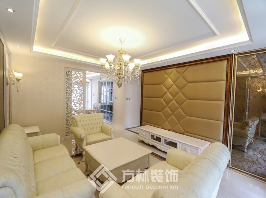 五彩陽光城裝修實景案例-方林裝飾