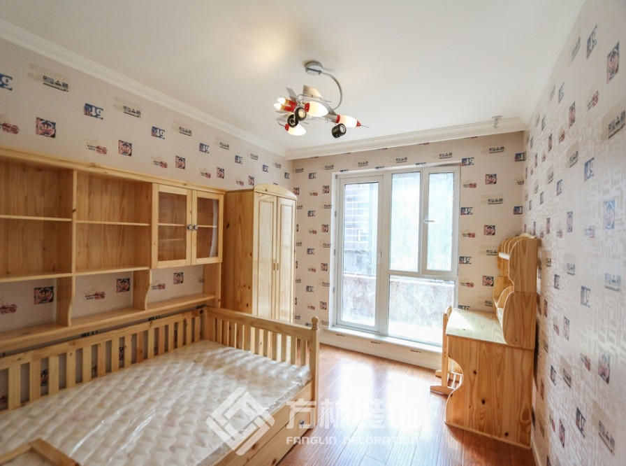 五彩陽光城裝修實景案例-方林裝飾