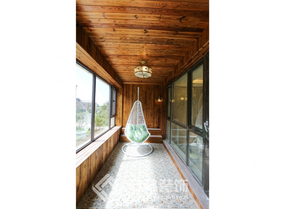 五彩陽光城裝修實景案例-方林裝飾