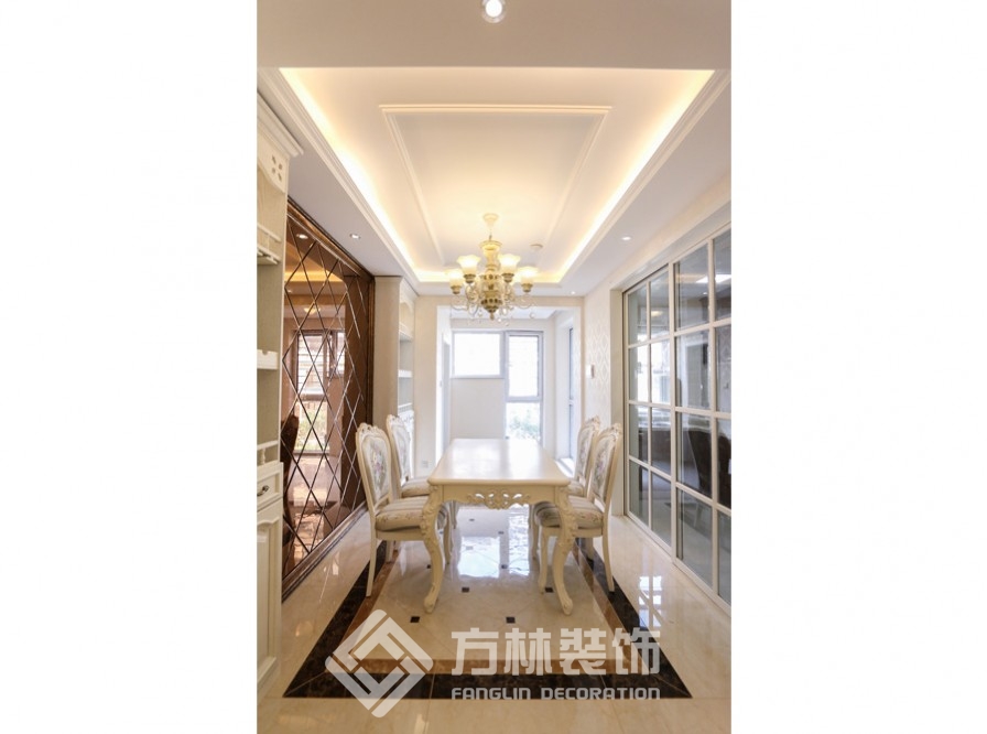 五彩陽光城裝修實景案例-方林裝飾