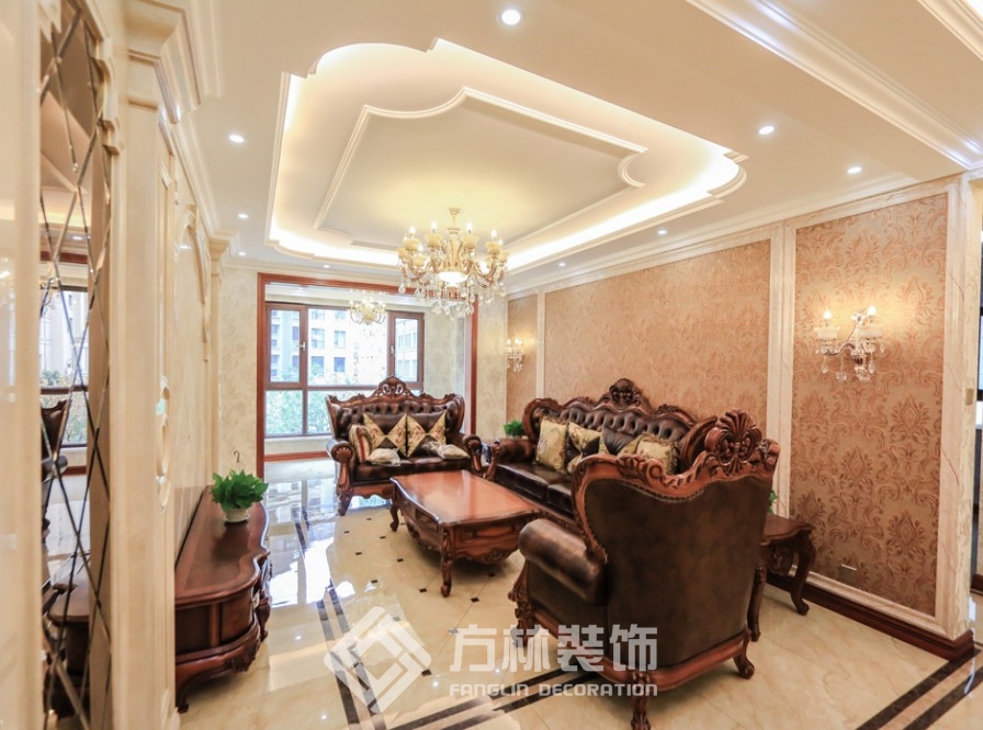 新湖御河園實(shí)景案例-方林裝飾