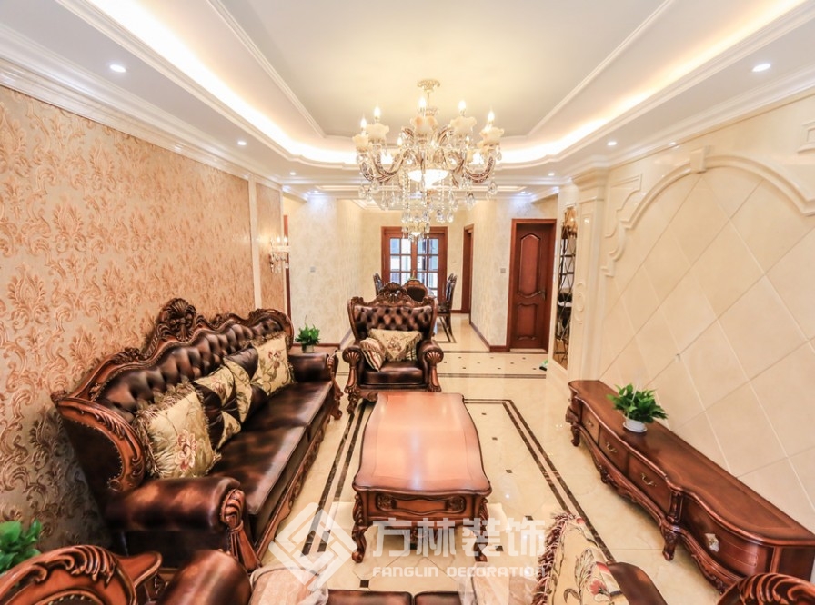 新湖御河園實(shí)景案例-方林裝飾