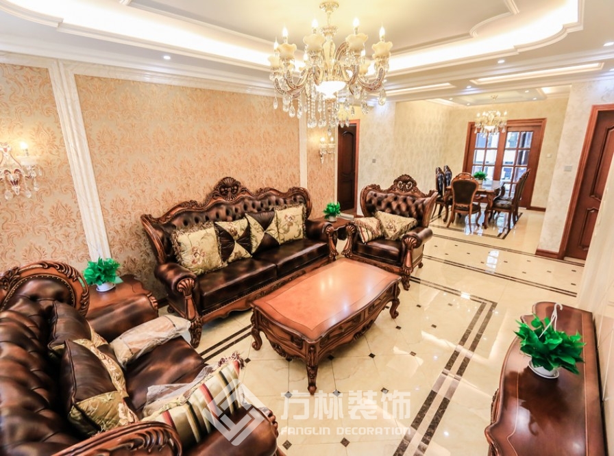 新湖御河園實(shí)景案例-方林裝飾