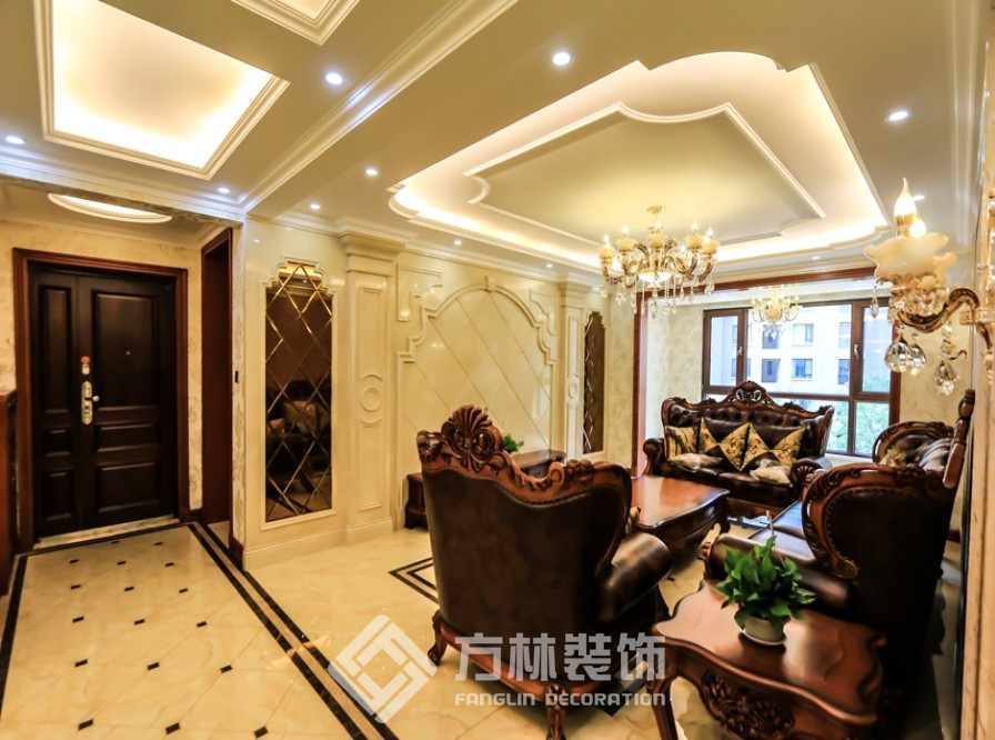 新湖御河園實(shí)景案例-方林裝飾