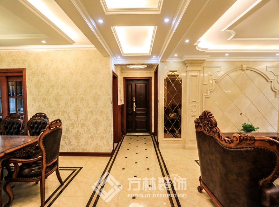 新湖御河園實(shí)景案例-方林裝飾