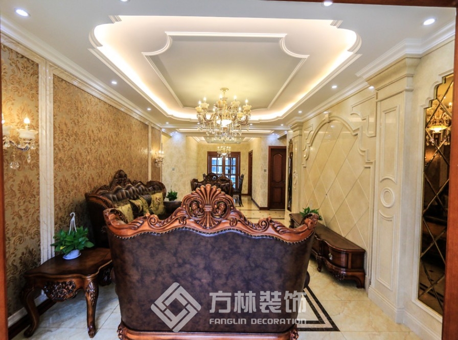 新湖御河園實(shí)景案例-方林裝飾