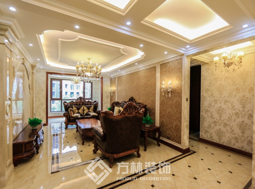 新湖御河園實(shí)景案例-方林裝飾