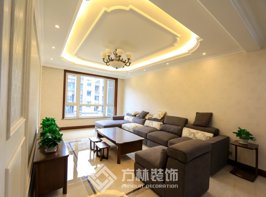 華發(fā)嶺南薈裝修實景案例-方林裝飾