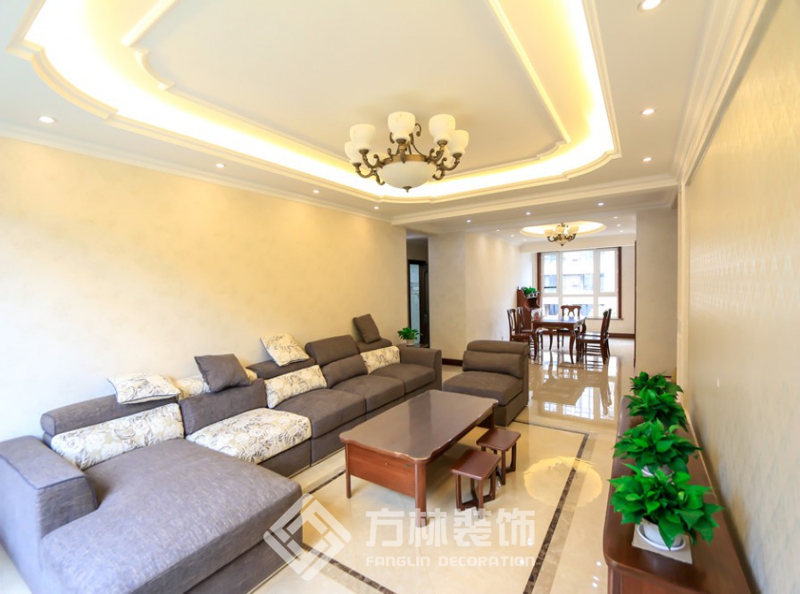 華發(fā)嶺南薈裝修實景案例-方林裝飾