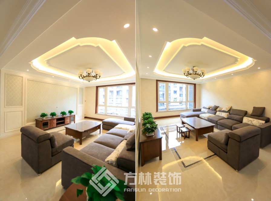 華發(fā)嶺南薈裝修實景案例-方林裝飾