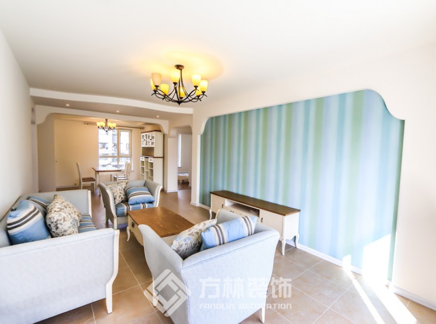 新湖明珠城裝修實(shí)景案例-方林裝飾