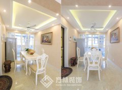 中海城提香130平歐式風格裝修實景案例