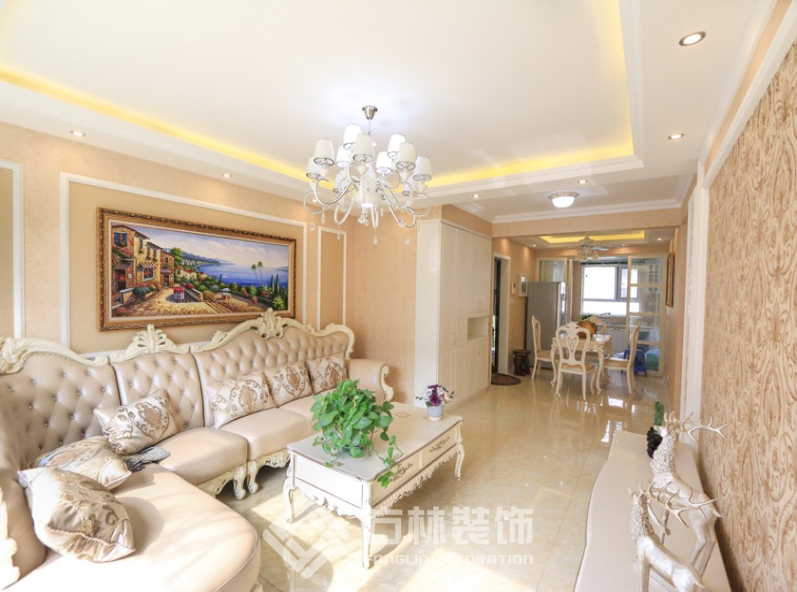 中海城提香裝修實(shí)景案例-方林裝飾