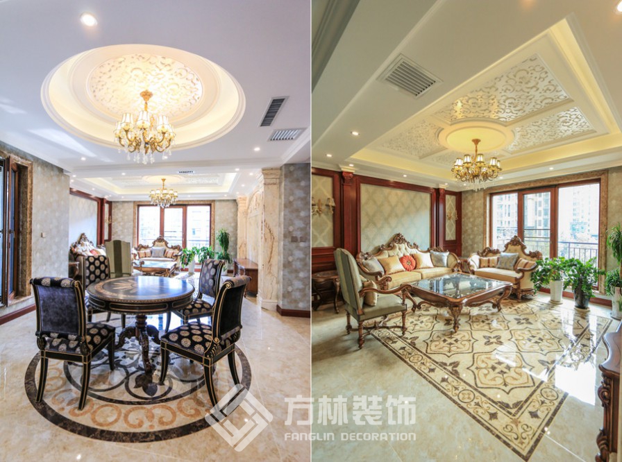 金地名京裝修實(shí)景案例-方林裝飾