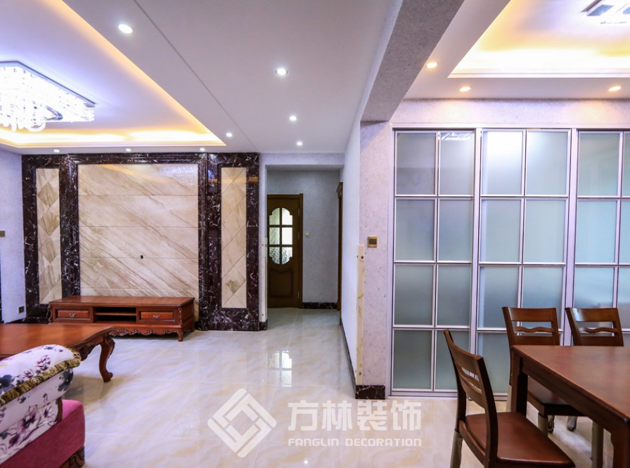 首創(chuàng)國(guó)際城裝修實(shí)景案例-方林裝飾