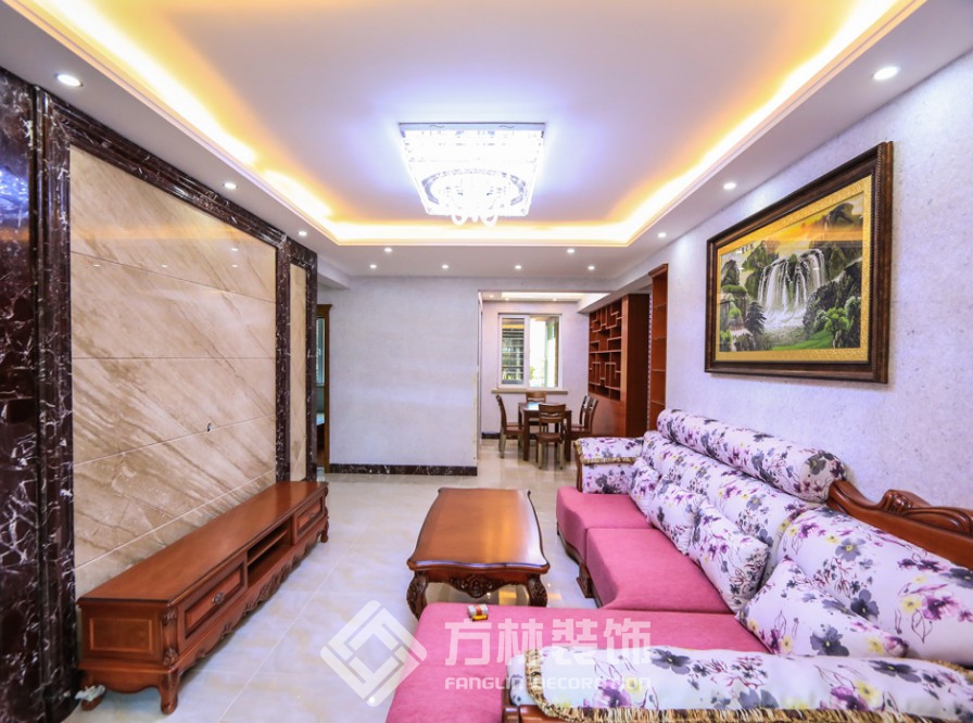 首創(chuàng)國(guó)際城裝修實(shí)景案例-方林裝飾