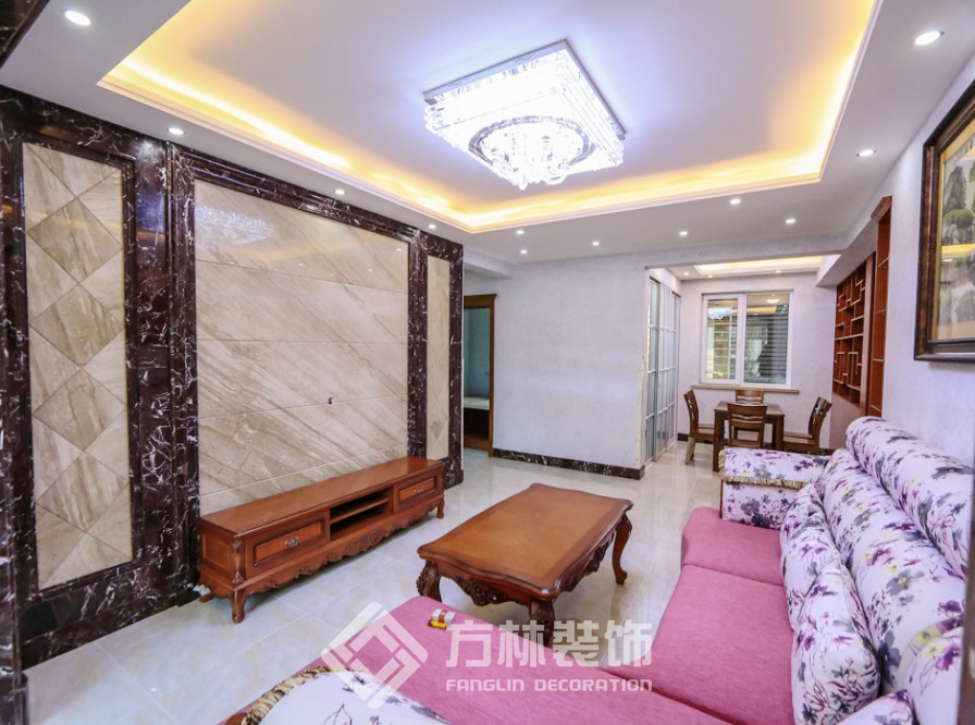 首創(chuàng)國(guó)際城裝修實(shí)景案例-方林裝飾