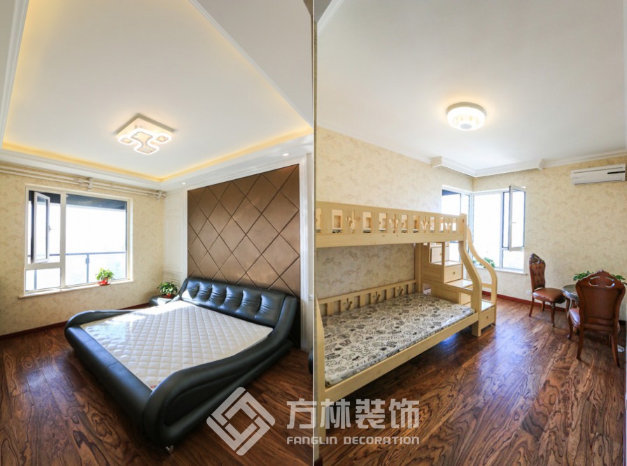 陽(yáng)光100果嶺公館裝修實(shí)景案例-方林裝飾