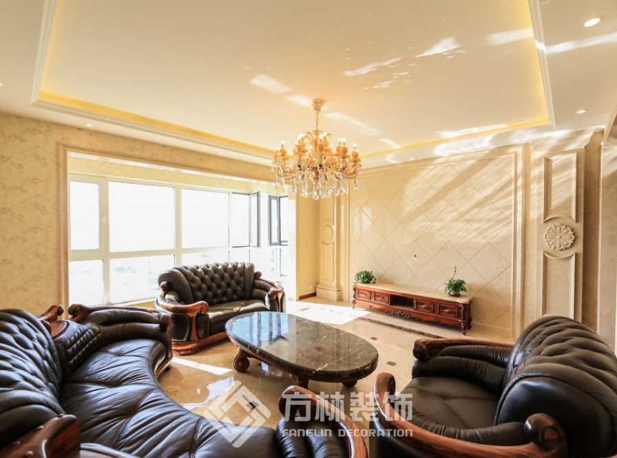 陽(yáng)光100果嶺公館裝修實(shí)景案例-方林裝飾