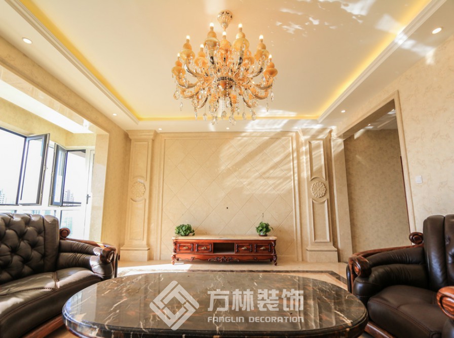 陽(yáng)光100果嶺公館裝修實(shí)景案例-方林裝飾