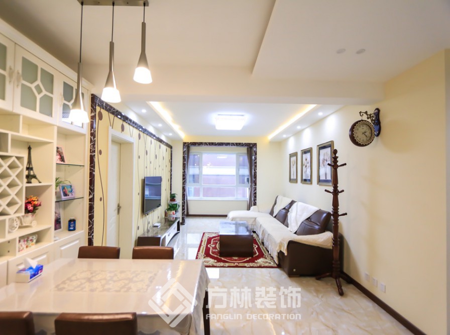 保利海上五月花裝修實(shí)景案例-方林裝飾