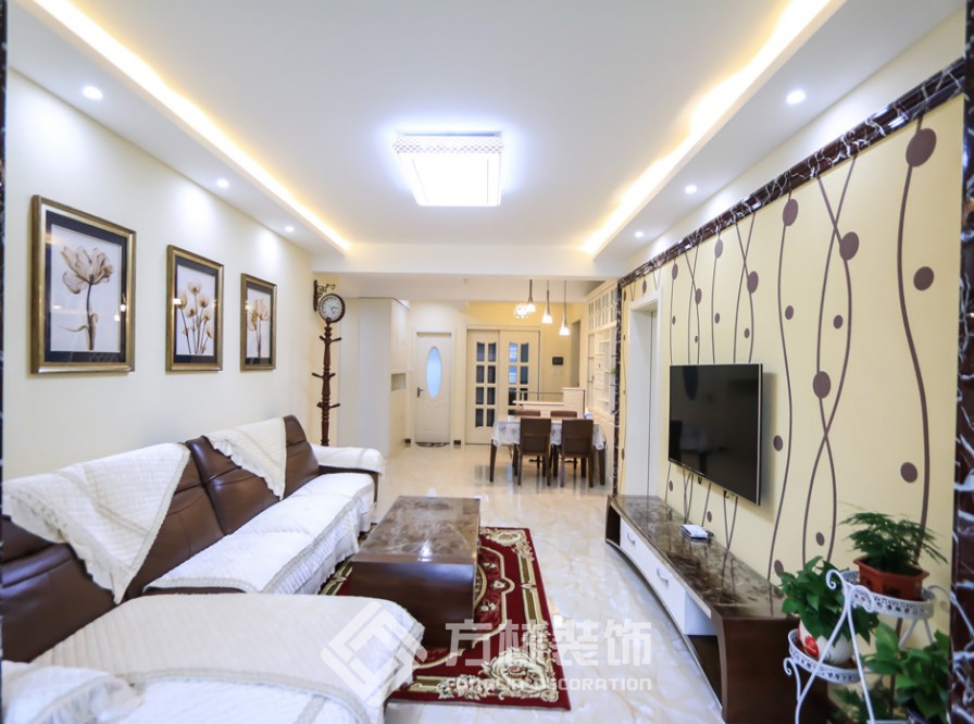 保利海上五月花裝修實(shí)景案例-方林裝飾