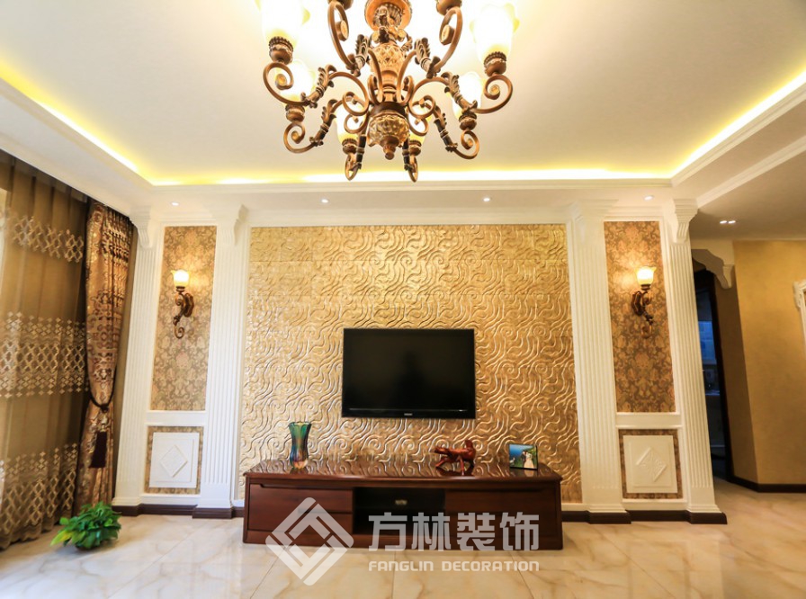 華瑞橡樹灣裝修實(shí)景案例-方林裝飾