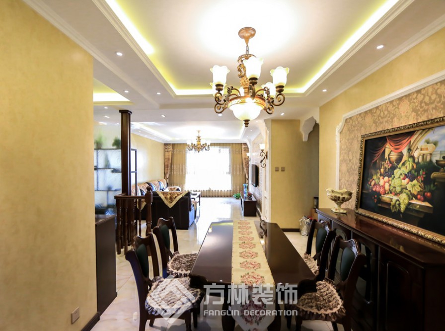 華瑞橡樹灣裝修實(shí)景案例-方林裝飾