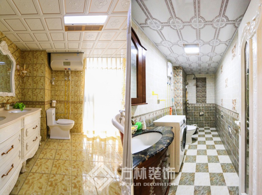 華潤橡樹灣裝修實景案例-方林裝飾