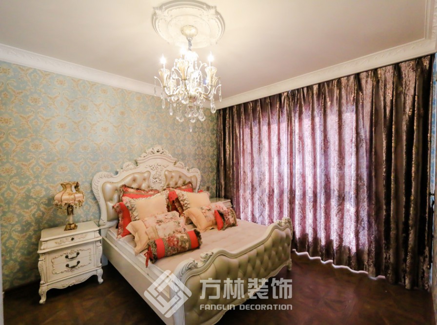 華潤橡樹灣裝修實景案例-方林裝飾