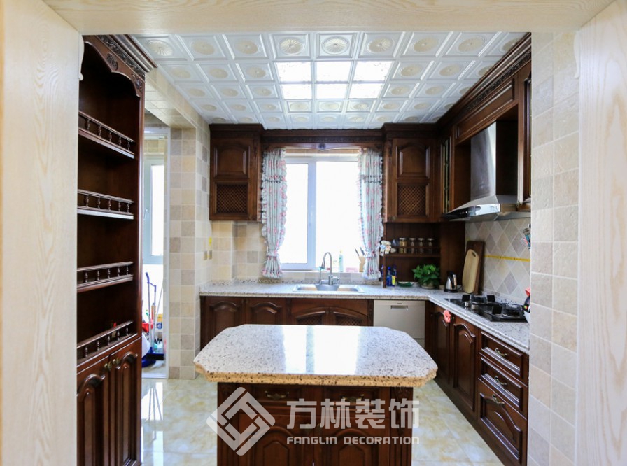 華潤橡樹灣裝修實景案例-方林裝飾