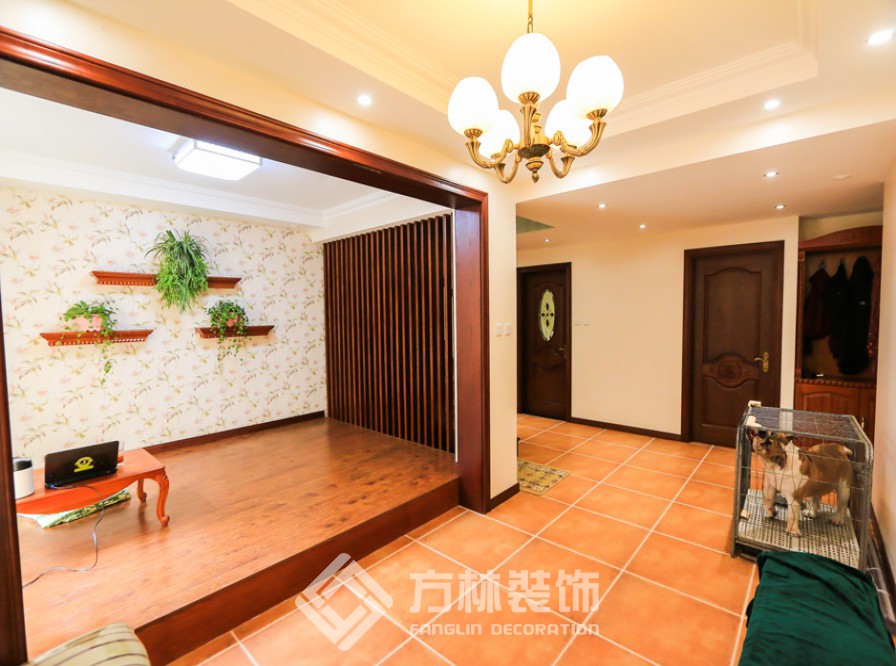 保利海上五月花裝修實景案例-方林裝飾