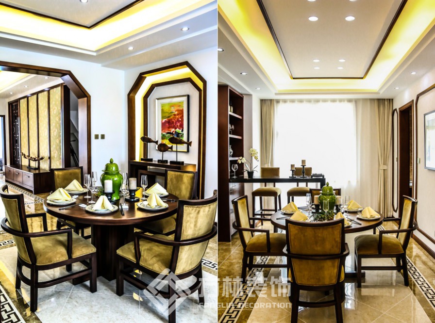 中海央墅裝修實(shí)景案例-方林裝飾