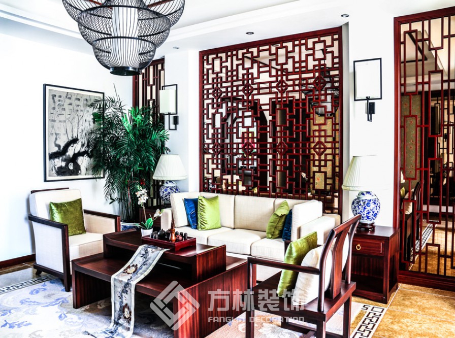 中海央墅裝修實(shí)景案例-方林裝飾